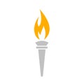 Torch vector icon