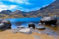 Toreadora lake in Cajas National Park, Ecuador