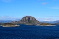 Torghatten with a large hole through