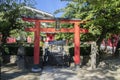 Tori At The Shitennoo-Ji Tempel At Osaka Japan 4-9-2016