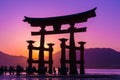 Torii Gate of Itsukushima Shrine