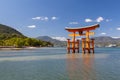 Torii Gate in Miyajima Japan