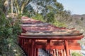 Torii gate of Yutoku Inari Shrine in Kashima city