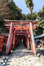 Torii gate of Yutoku Inari Shrine in Kashima city, Saga prefecture, Kyushu Island, Japan.