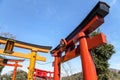 Torii gate of Yutoku Inari Shrine in Kashima city, Saga prefecture, Kyushu Island, Japan.