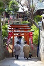 TORII GATES AT UENO TEMPLE, TOKYO Royalty Free Stock Photo