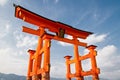 Torii in the sea - Itsukushima Shrine