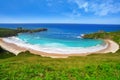 Torimbia beach in Asturias near Llanes Spain Royalty Free Stock Photo