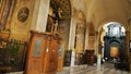 TORINO, ITALY - JULY 7, 2018: Interior of Turin Cathedral Duomo di Torino , built in 1470. It is the Chapel of the Holy