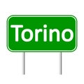 Torino road sign.