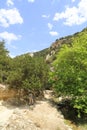 Torist path in Avakas Gorge
