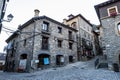 Torla, Spain - Oct 26, 2022: Torla, gateway to the Ordesa and Monte Perdido NP in the Pyrenees, Aragon, Spain Royalty Free Stock Photo