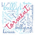 Torment Word Cloud Royalty Free Stock Photo
