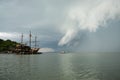 Tormenta tropical se acerca a puerto pirata