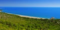 Torn Beach in Hospitalet del Infant, Spain Royalty Free Stock Photo