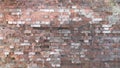 Torn brickwork for background. Royalty Free Stock Photo