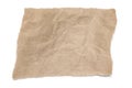 Torn and Creased Brown Paper Royalty Free Stock Photo