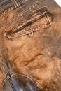 Trousers with mud Royalty Free Stock Photo