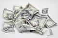 Torn money Royalty Free Stock Photo