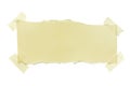 Torn Paper with Masking Tape Royalty Free Stock Photo