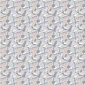 Torn paper style pattern design. Seamless Repeating Pattern. Royalty Free Stock Photo