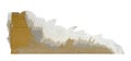 Torn piece of cardboard Royalty Free Stock Photo