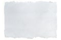 Torn white paper Royalty Free Stock Photo