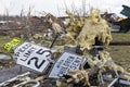 Tornado aftermath in Henryville, Indiana