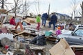 Tornado aftermath in Henryville, Indiana