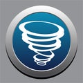 Tornado Cyclone Hurricane Twister Icon Royalty Free Stock Photo