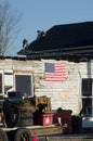 Tornado damage in Henryville, Indiana Royalty Free Stock Photo