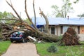 Tornado Damage In Saint Louis Royalty Free Stock Photo