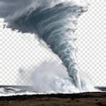 Tornado Hurricane Cyclone Storm Effect Royalty Free Stock Photo
