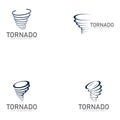 Tornado logo symbol vector illustration design