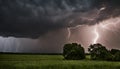 tornado picture with lightning and dramatic lighting,