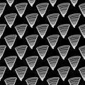 Tornado seamless pattern isolated on black background Royalty Free Stock Photo