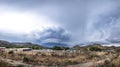 Tornado Supercell in Oklahoma over small town