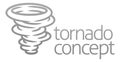 Tornado Twister Hurricane or Cyclone Icon Concept