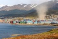 Tornado in Ushuaia town