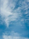 Tornado vortex spining in the sky Royalty Free Stock Photo