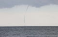 Tornadoes over the Sea Royalty Free Stock Photo