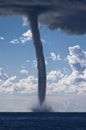 Tornados over the mediterranean sea Royalty Free Stock Photo