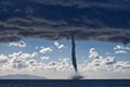 Tornados over the mediterranean sea