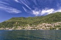 Torno Como, village along the Lario Royalty Free Stock Photo