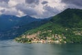 Torno, Lake Como in Italy