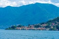 Torno village and lake Como in Italy Royalty Free Stock Photo