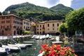 Torno (Como), village along the Lario Royalty Free Stock Photo