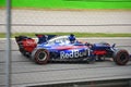 Toro Rosso Formula One driven by Carlos Sainz Jr. Royalty Free Stock Photo