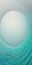 Toroidal Shapes in Aqua and Gray Royalty Free Stock Photo