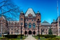 TORONTO - APRIL 18: Ontario Legislative Building on April 18, 2015 in Toronto. It was designed by architect Richard A.